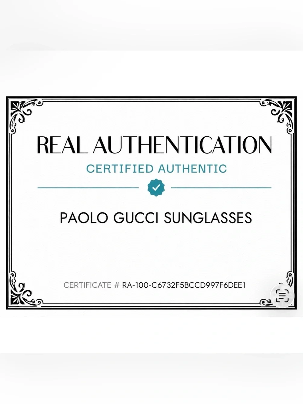 RARE Authentic Gucci Coogi Brand Name Gold Metal Frame Blue Tint Sunglasses 80’s